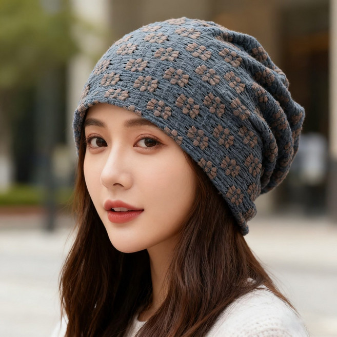 소우샵 데이지 비니 모자 통기성 좋은 4계절 비니모자