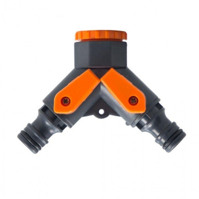 Y자형 3구 물 호스 분배기 밸브 커넥터 수도 연결 업소용 예쁜 추천, 1개