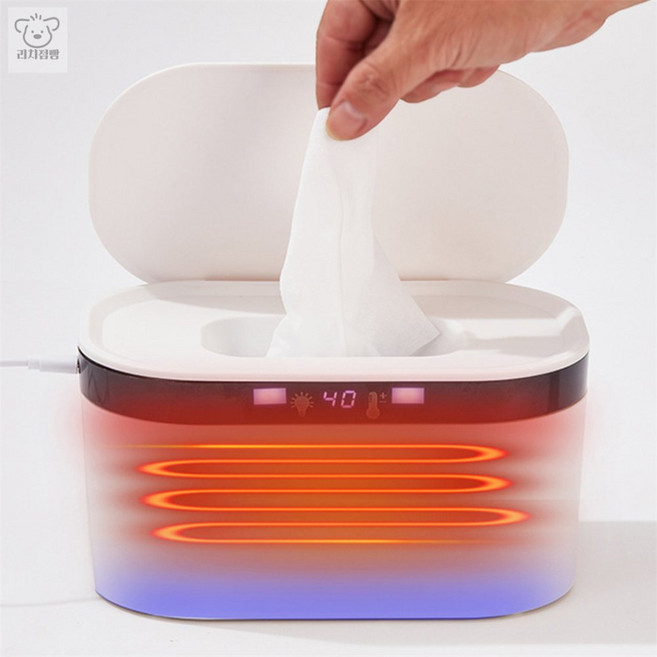 리2치점빵 온도조절 물티슈워머 휴대용물티슈워머 물티슈케이스