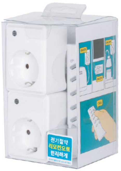 유커먼 리모트 RF콘센트+스틱리모컨 세트(21), 1개