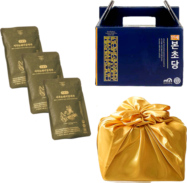 [연본당] 여주&돼지감자차: 고소하면서 깊은맛 전통차장인 효도 건강진액 전통차 by 연세본초당 SINCE1988, 30개입, 1개