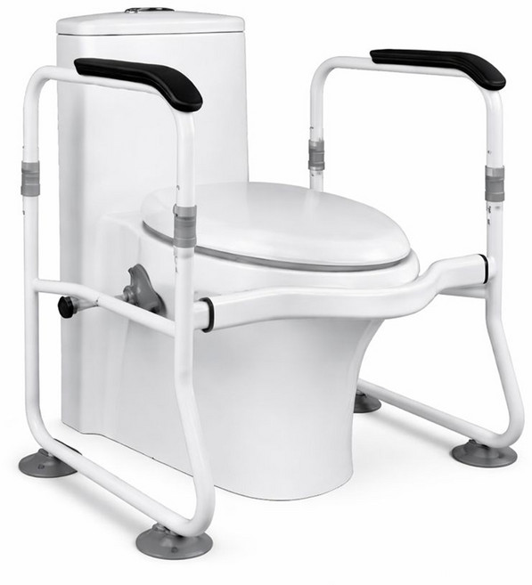 (블랙) 화장실 안전손잡이 장애인 노인 변기 손잡이 욕실 안전바 환자 양변기 안전용품, 1개