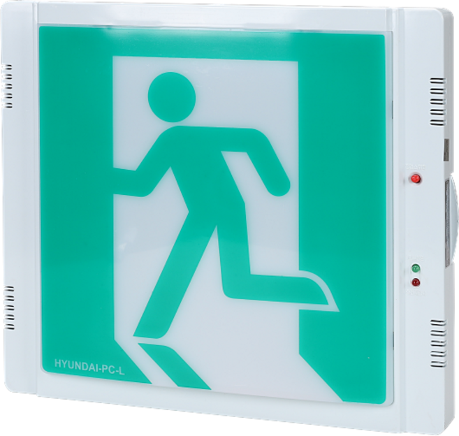 피난유도등(벽부형) 대형(단면)무방향, 1개, 단품