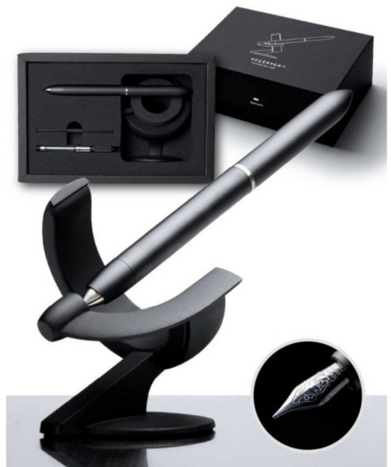 호버펜코리아 호버펜3.0 퓨처 에디션 만년필 모델 진짜 공중에 떠있는 고급 선물 무중력 만년필, 만년필 블랙