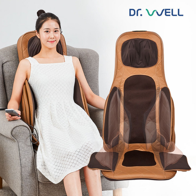 닥터웰 엘레강스 전신마사지기 DR-1003E + 전용의자포함 전신 안마기 등 쿠션 의자형 마사지기, 전신마사지기 DR-1003E+전용의자