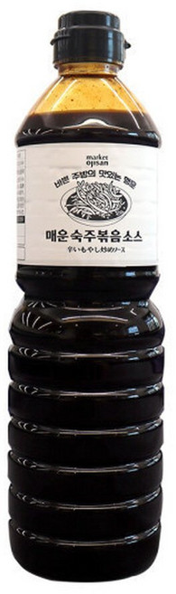 오지상구루메 매운 숙주볶음 소스 1.1kg 만능소스 만능양념장, 1개