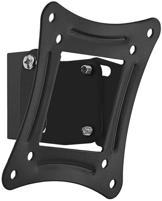 체리스팟 TV 모니터 거치대 벽걸이 브라켓 LCD LED 14인치 26인치 마운트, 1개, 블랙