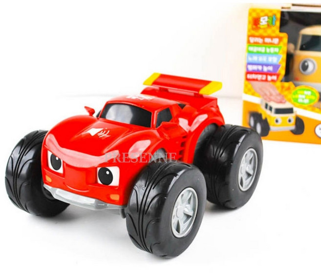 터치작동 토몬카 트럭 버스 음악 유아 자동차선물 대형, 1개