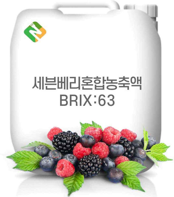 세븐베리혼합농축액 63Brix 20kg, 1개