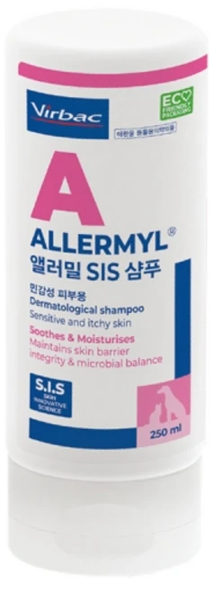 버박 앨러밀 SIS 애견 샴푸, 200ml, 1개 - 쿠팡