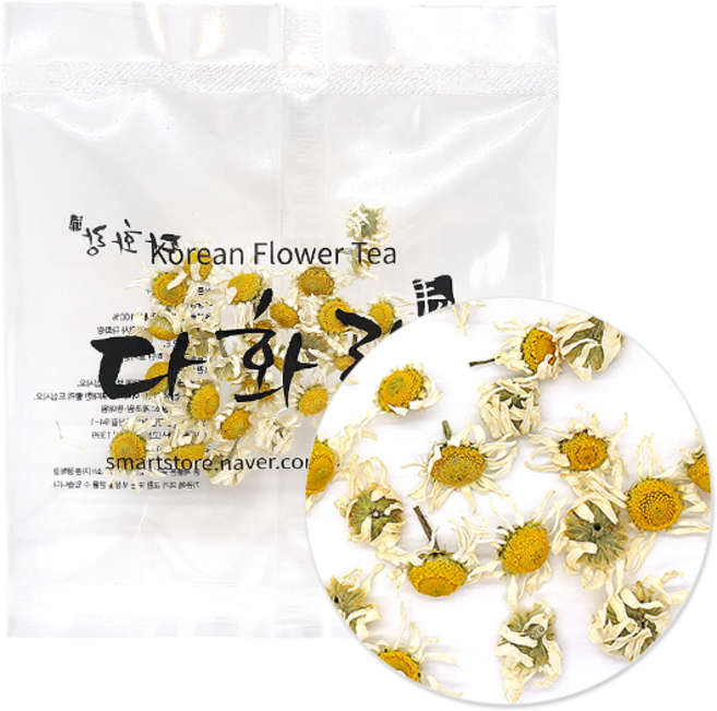다화랑 캐모마일 꽃차 미니 1g, 1개, 1개입