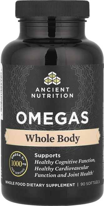 새해 첫좋은선물 Ancient Nutrition 오메가 홀 바디 소프트젤 90정 제대로 할인합니다, AncientNutrition오메가홀바디소프트젤90정, 1개 - 쿠팡