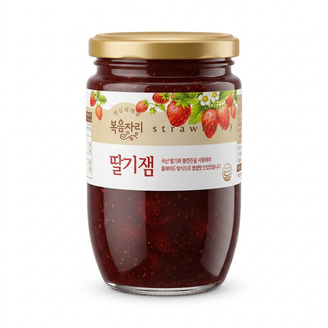 복음자리 딸기잼 640g 1개