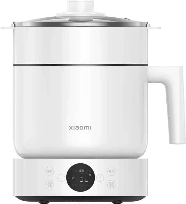 Xiaomi 多功能電煮鍋 蒸煮燉滷料理鍋 不沾內鍋易清洗 安全防乾燒, 1.5L, 小米多功能電煮鍋 1.5L