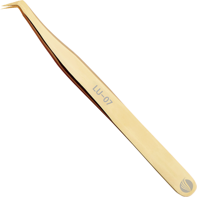 래쉬업 아이래쉬 트위져 정밀 핀셋, LU-07, 1개