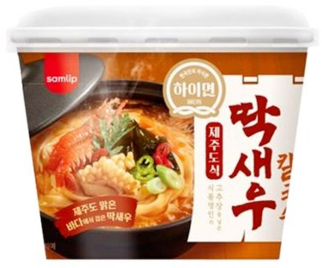 [신상품] 딱새우칼국수195g, 9개, 195g