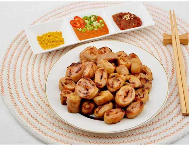 훈연 냉동 돼지막창 500g (막창 400g + 소스 100g), 1박스