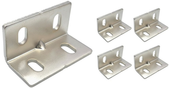 이지에이치디 프로파일 부품 철 프로파일 브라켓 80용 4075, 5개