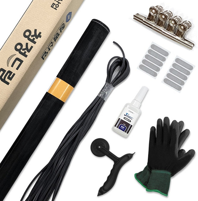 미세촘촘 마이크로방충망 5M 세트, 1개