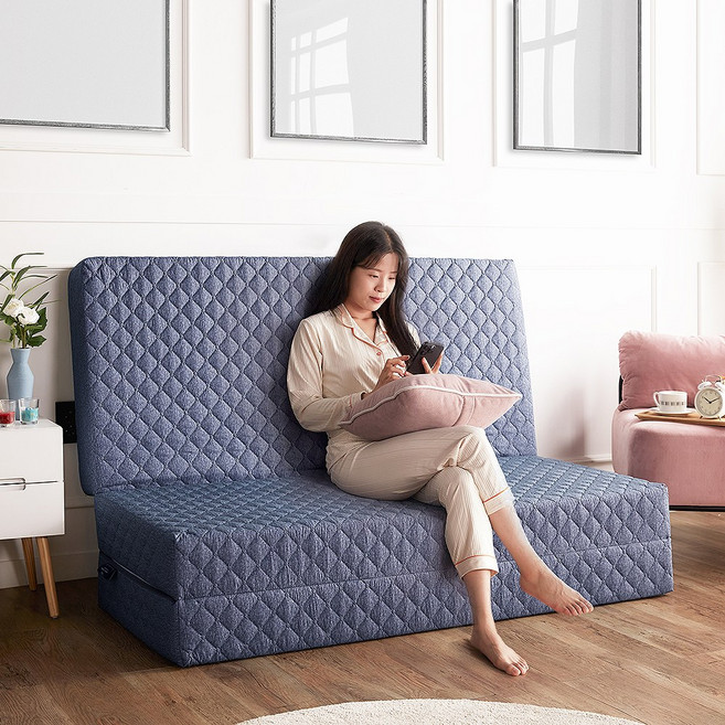 국내산 3단 접이식 방수 항균 바닥 매트리스