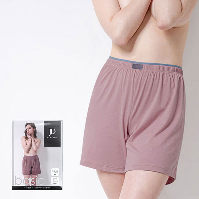제임스딘 소프트 모달 여성 트렁크 팬티 1매