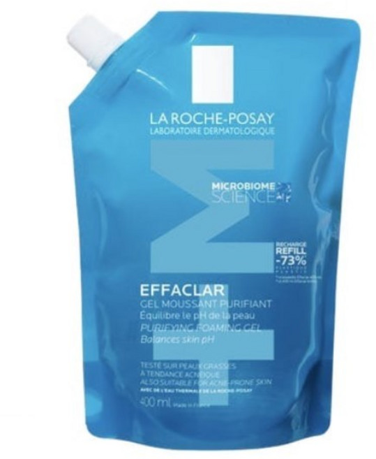 La Roche Posay 프랑스 정품 라로슈포제 에빠끌라 퓨리파잉 포밍 젤 리필 400ml (지성/트러블), 1개