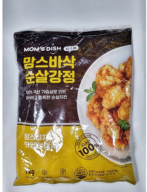 맘스터치 맘스바삭 순살강정 1kg, 1개