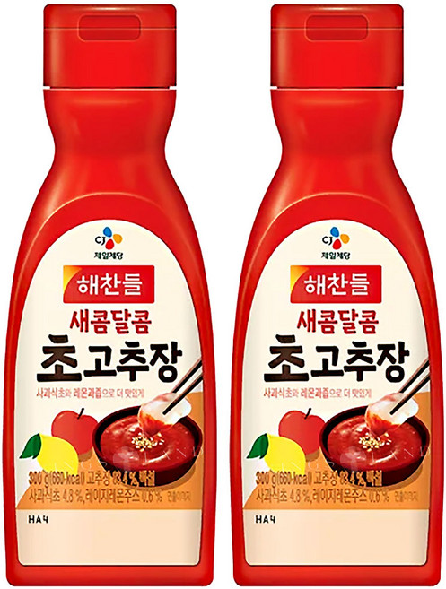 새콤달콤 초고추장, 300g, 2개