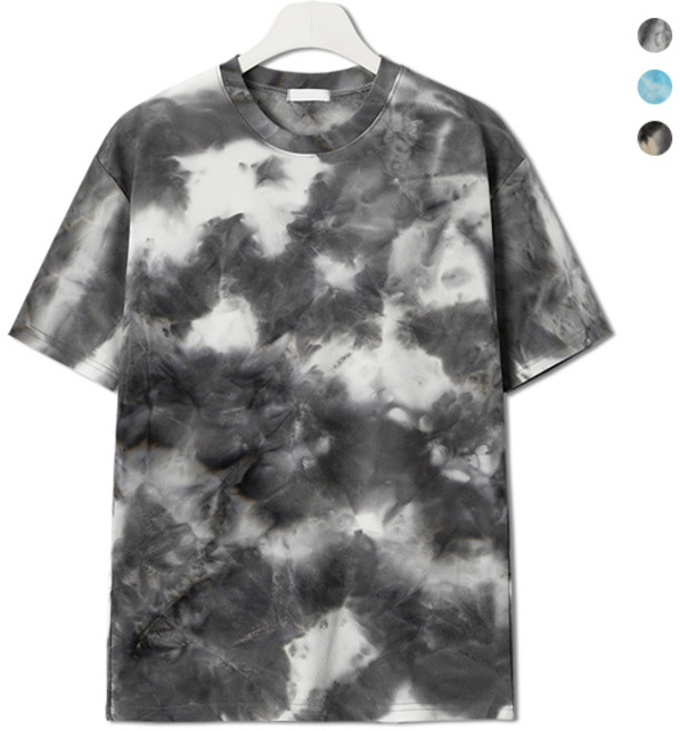 빅사이즈 물나염 반팔티 (MDBT607LW)