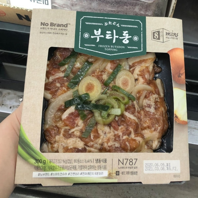 노브랜드 냉동 부타동, 1개, 300g