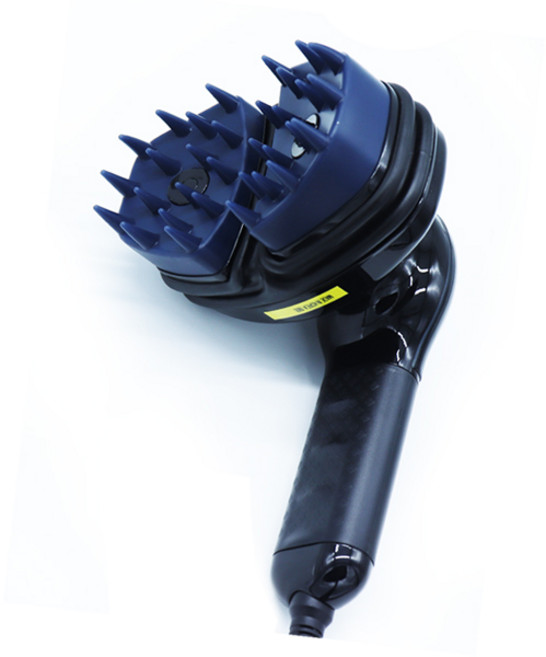 쿨그린 마리아띠 전동 유선 두피 마사지기, SO-805, 블랙