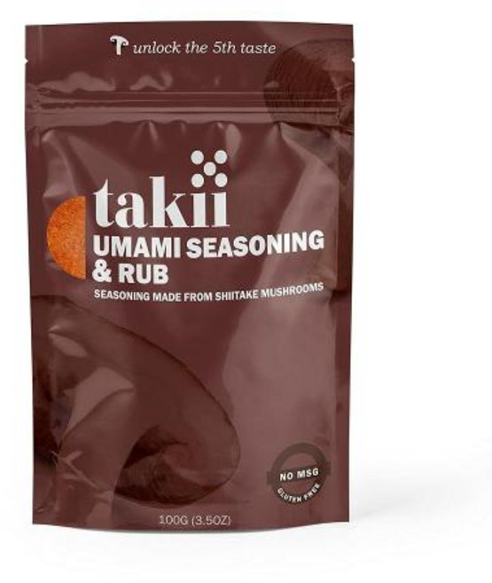 Takii Umami Seasoning Rub 표고버섯으로 만든 시즈닝, 1개, 100g