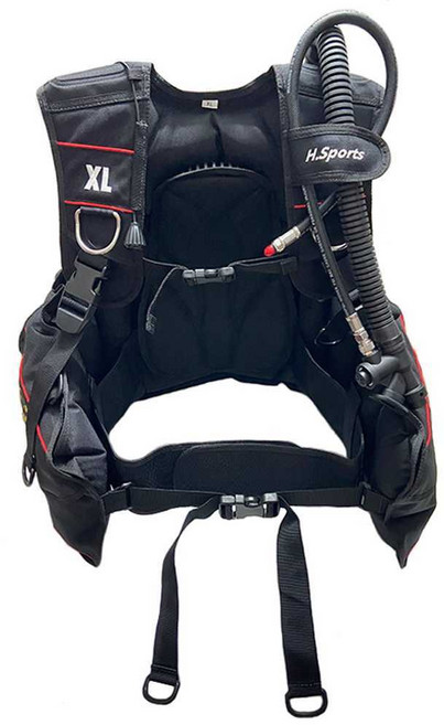 BCD 잠수조끼 스노쿨링 스킨 스쿠버 다이빙 남녀공용, S 입문자용