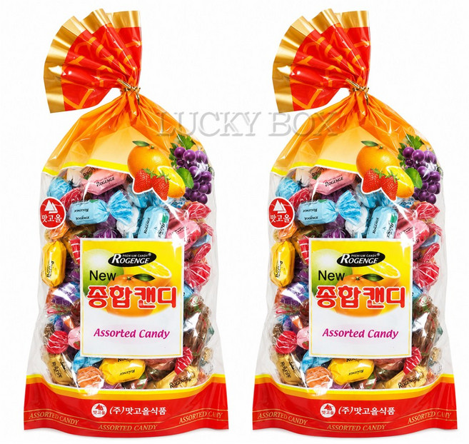 [맛고을] 사탕 종합, 500g, 2개
