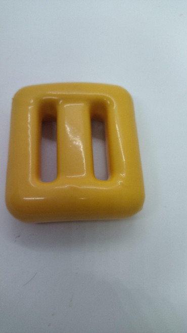 납벨트 스킨스쿠버 잠수 무게추 버클 다이빙벨트 해루질, 옐로우 러버 코팅 1kg