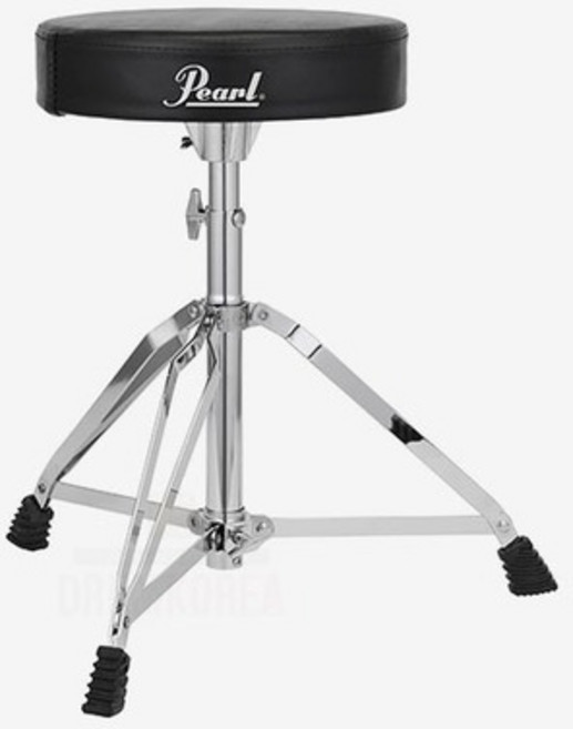 [PEARL] 펄 D-50 펄 원형 고정식 드럼의자, 1개