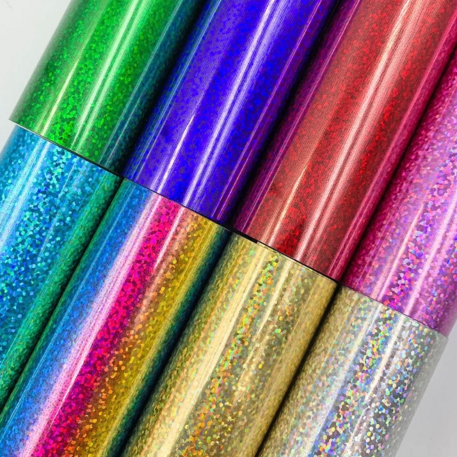 홀로그램시트지 인테리어 장식용 프리즘 필름 100cm x 50cm, 분홍, 폭100cm길이50cm