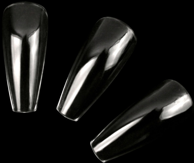 코핀 50팁 젤네일 연장 리필팁 인조손톱, 1개, 코핀 50개입 0호