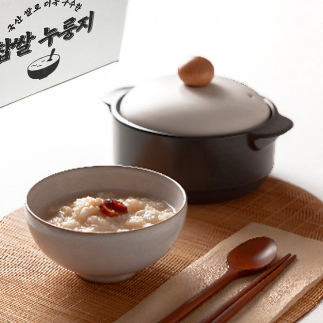 순수미당 국산 뜨거운물 부어먹는 구수한 간편찹쌀누룽지, 20개, 60g