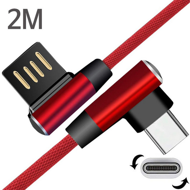 아이폰충전 C타입고속케이블 8핀케이블 아이폰케이블 초고속충전케이블 아이폰고속충전케이블 c타입 삼성 갤럭시케이블, 1개, 06: C타입 3A고속충전케이블▶2M - 레드