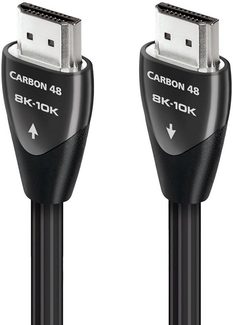 오디오퀘스트 카본 48 2.1 HDMI 케이블 8K/10K 울트라 HD 게이밍 고속 48Gbps HDR eARC 2.25m, 3 Meters