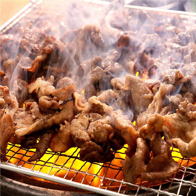 [유별난] 추억의 연탄향 가득 간장 연탄불고기, 1개, 200g