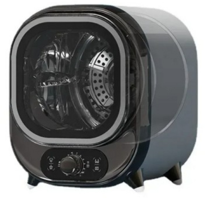 스타일 스마트 5kg 미니 자동 세탁기 벽걸이형 건조기, 02 EU