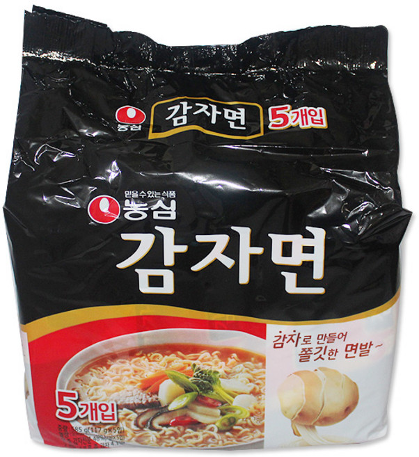 농심 감자면 5개입 멀티팩(585g) 식품 > 가공/즉석식품 라면 봉지라면, 1개