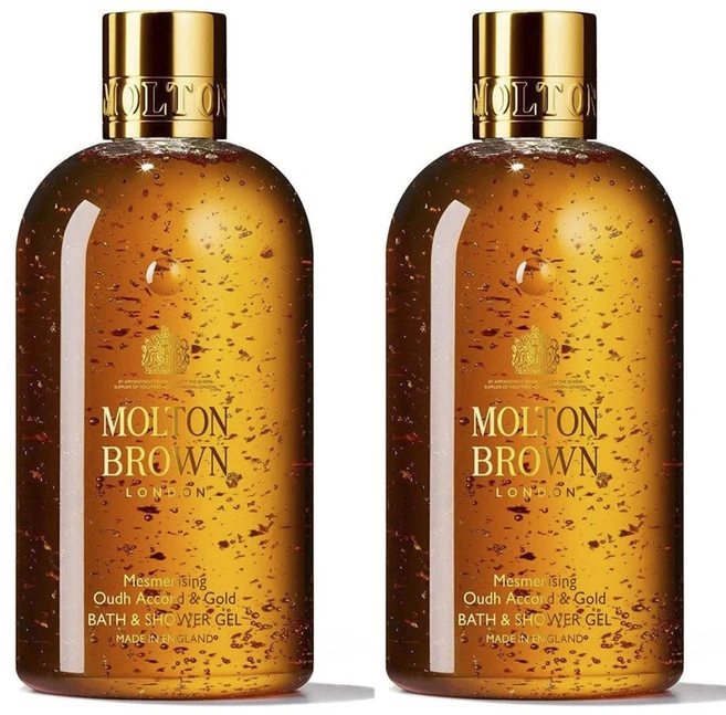 몰튼브라운 런던 매스머라이징 오드 어코드 앤 골드 배스 샤워 젤, 2개, 300ml - 쿠팡