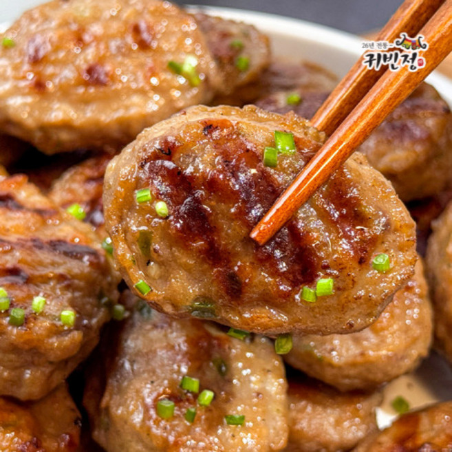 줄서는 맛집 국산돈육 갈비살 떡갈비 담양떡갈비 아이들 간식 간편조리식품 400g 1봉, 청양 떡갈비 . 400g . 1팩