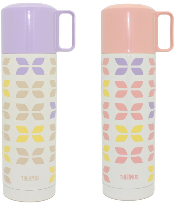 THERMOS 膳魔師 不銹鋼真空保溫瓶 500ml, 1個, 紫色