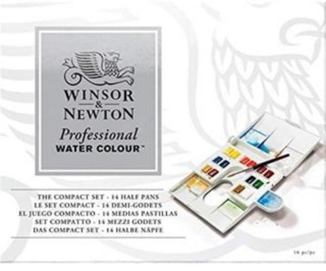 윈저앤뉴튼 전문가용 아티스트 수채화 고체물감 세트 / 옵션선택, 블랙박스12색세트