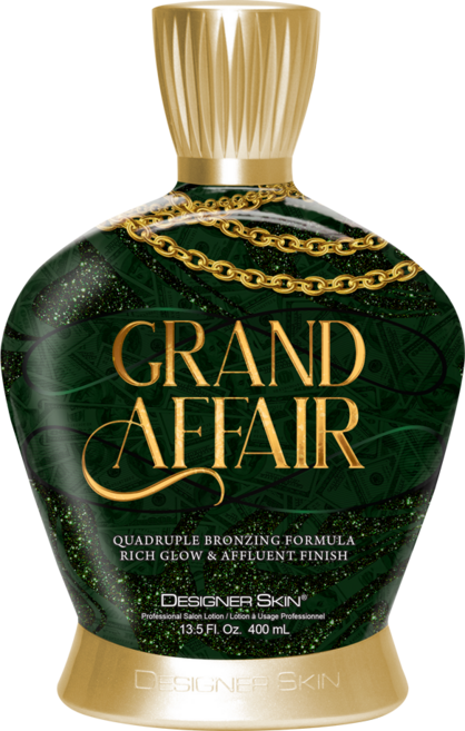 디자이너스킨 그랜드 어페어 쿼드루플 브론징 포뮬러 태닝로션, 1개, 400ml