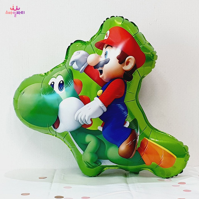 애니메이션 만화 풍선 캐릭터 슈퍼마리오 뽀로로 도라에몽 토이스토리 스폰지밥 스마일파티, 마리오앤요시